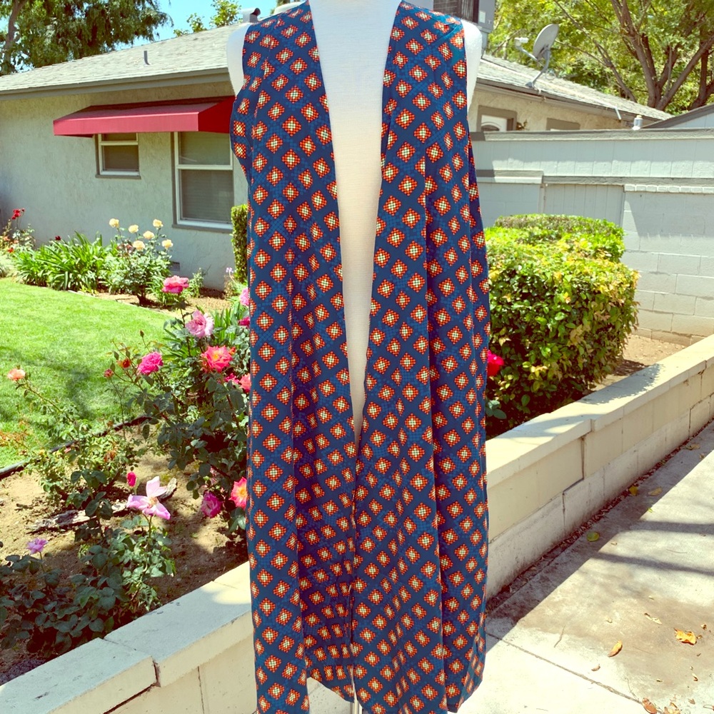 LuLaRoe Joy Tunic Kimono Cover Up
